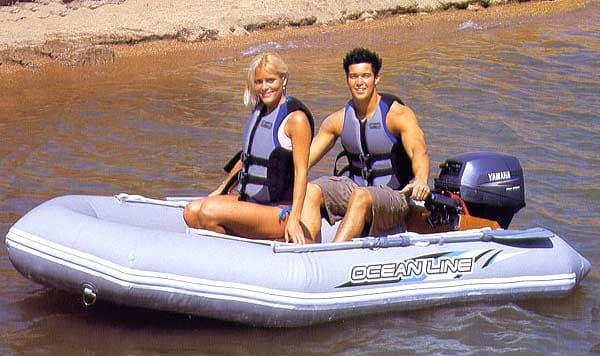 Čamac na naduvavanje sa drvenim dnom - Bestway OceanLine 65023