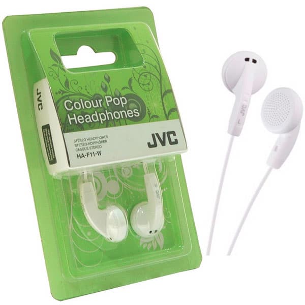 In-ear slušalice JVC HA-F11 bele