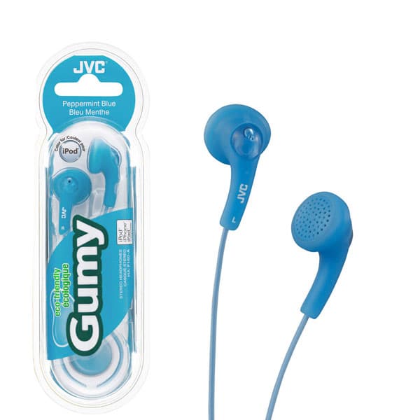 JVC Gumy slušalice, odgovarajuće za iPod i iPhone HA-F150 plave