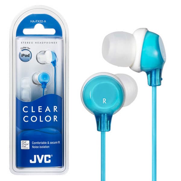 JVC stereo slušalice HA-FX22 plave