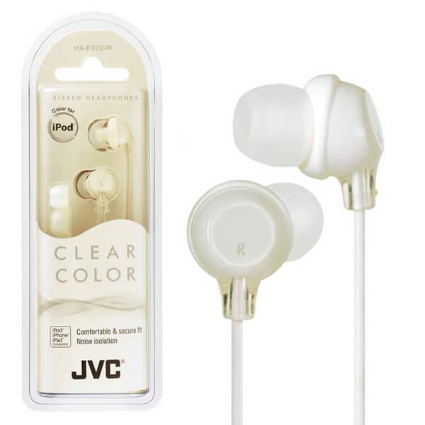 JVC stereo slušalice HA-FX22 bele