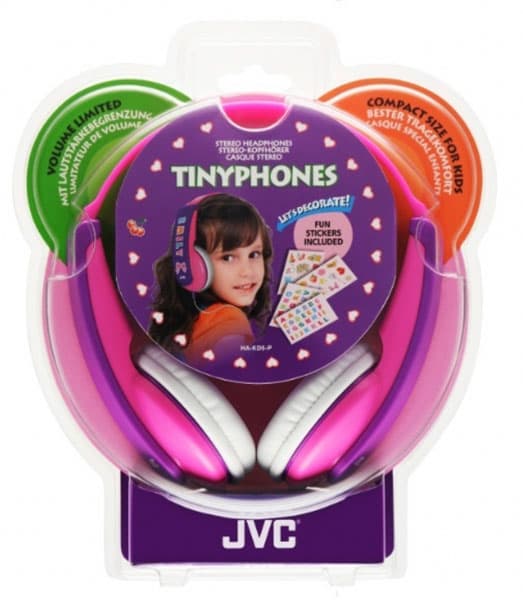 JVC Tinyphones slušalice za decu HA-KD5 roze