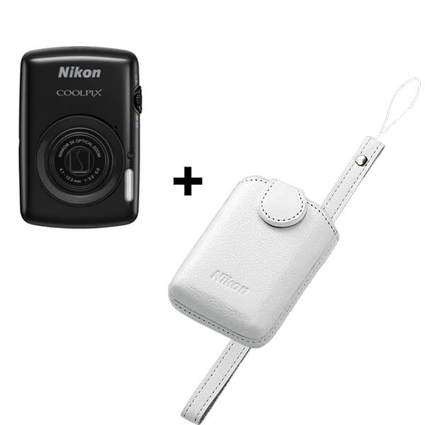 Nikon Digitalni Fotoaparat CoolPix S01 Crni sa Nikon torbicom 17032