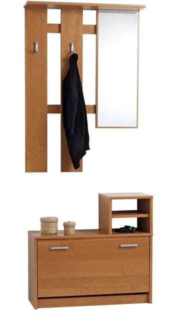 Predsoblje Xanadu sa ogledalom, cipelarnikom i čivilukom