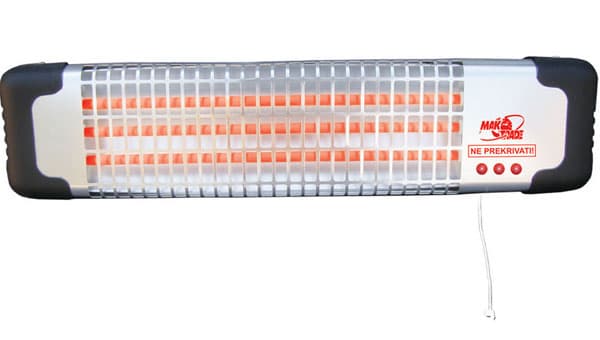 Kvarcna grejalica za kupatilo sa poteznim prekidačem 3x500W 13786