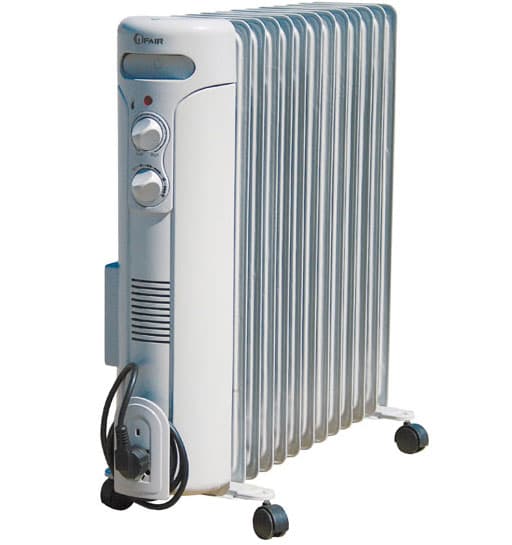 Uljani radijator Fair 2,5kW sa ventilatorom 500W 13 rebara 029498