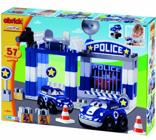 Ecoiffier Abrick kocke Policijska Stanica SM3081