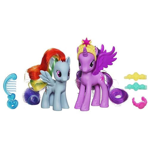Hasbro My Little Pony Princeza Twilight Sparkle i Rainbow Dash A2004 A2657