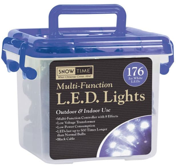 Novogodišnje sijaličice - lampice 176 LED belih sijalica KTC 070