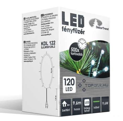 Novogodišnje sijaličice - lampice 120 LED hladno bela KDL 122