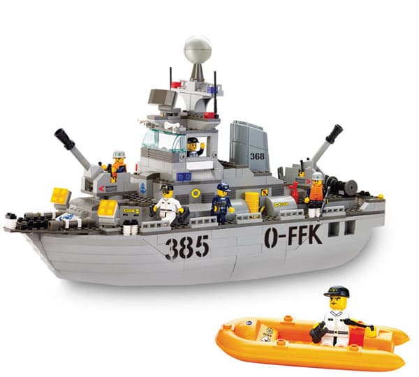 Sluban kocke vojni brod - razarač 461 kom 6270488 263-M38B0125