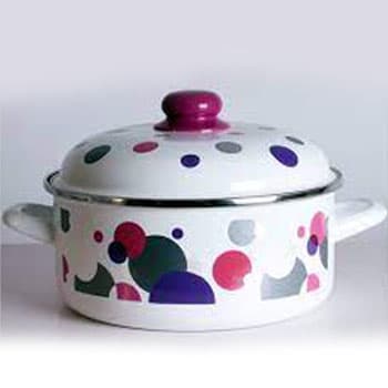 Metalac plitka šerpa sa poklopcem Standard 18cm 134870