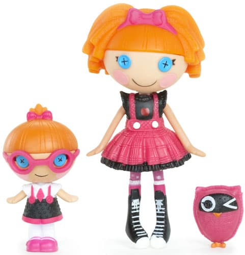 Mini Lalaloopsy Lutke Sestre Bea Spells-a-Lot i Specs Reads- a-Lot 520481/2