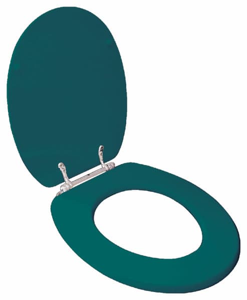 Daska za toalet od medijapana tamno zelena