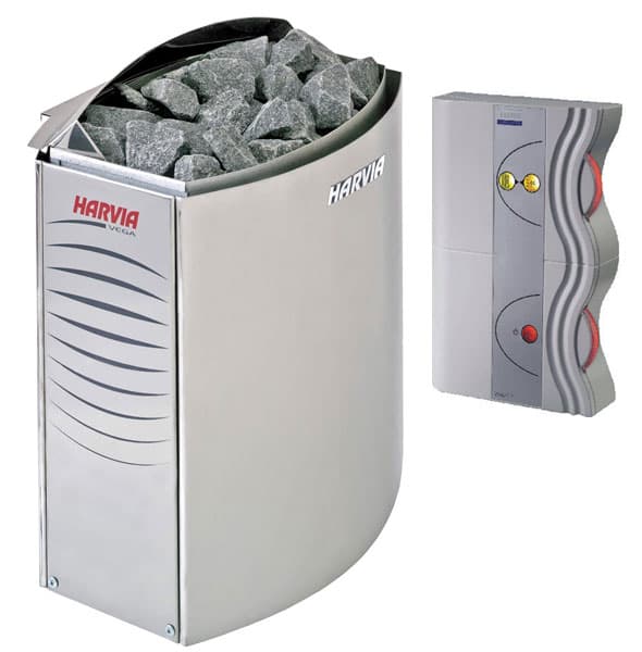 Peć za saunu Harvia Vega BC45E 4,5kW sa eksternom kontrolnom jedinicom 1121009 6100100