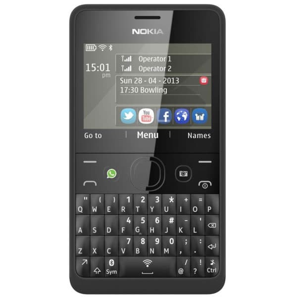 Mobilni telefon Nokia 210 Asha Dual SIM Black