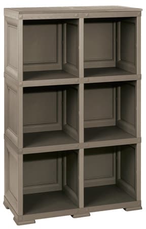 PVC Otvorena Polica Omnimodus Tamno Siva  8085504909