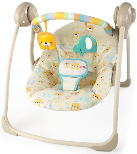 Ljuljaška za bebu KidsII Bright Starts Dots-n-Spots Safari