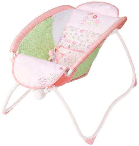 Bright Starts Kolevka - ležaljka za bebe roze