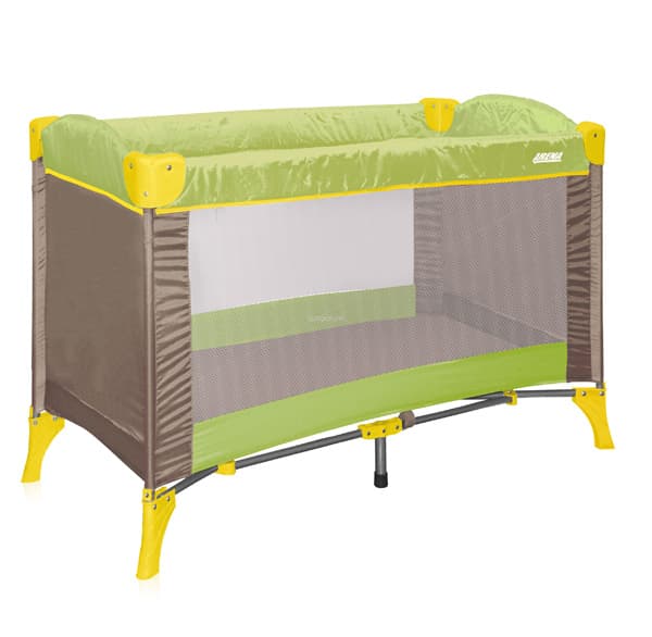 Bertoni Krevetac za bebe Arena1 Green&Beige Puppies 10080111406