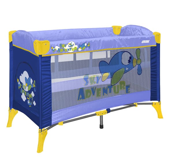 Bertoni Krevetac za bebe sa 2 nivoa Arena2 Blue Sky Adventure 10080121401