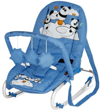 Bertoni Ležaljka za bebu Top Relax Blue Pandas 10110021320