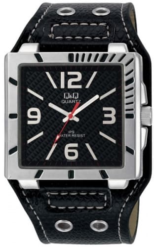 Q&Q muški ručni sat sa kožnom narukvicom GS62J305Y