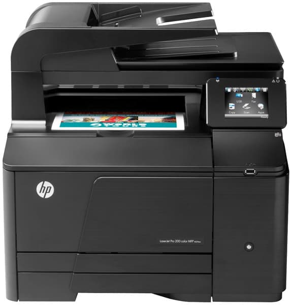 HP kolor mrežni laserski multifunkcijski uređaj LaserJet Pro 200 MFP M276nw CF145A
