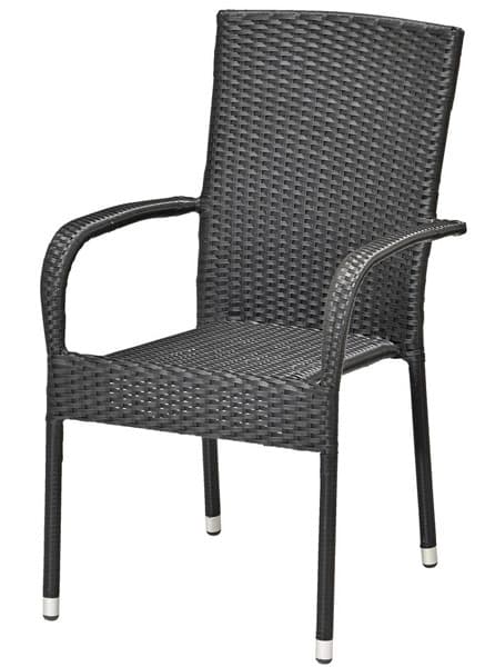 Baštenska stolica Rotex crna