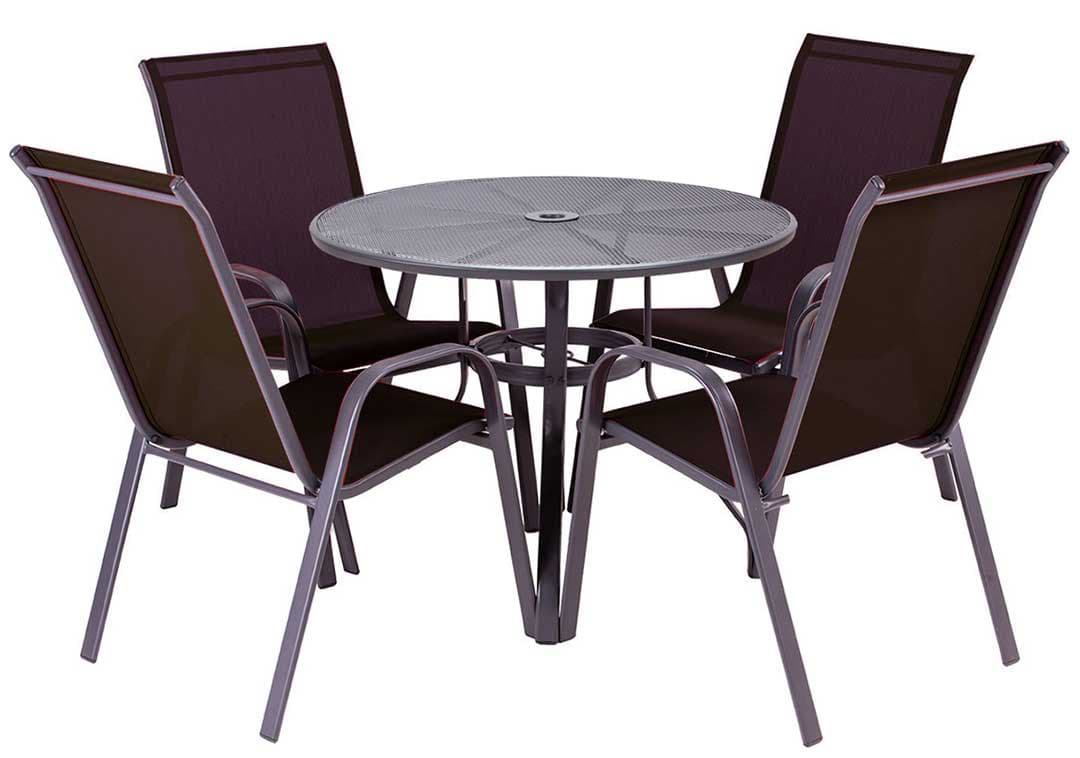 Garnitura za Dvorište i Terasu Provance - 4 Stolice + Sto