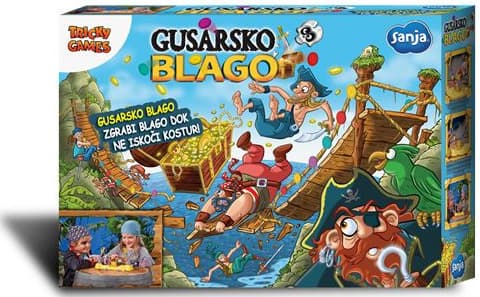 Društvena igra - gusarsko blago