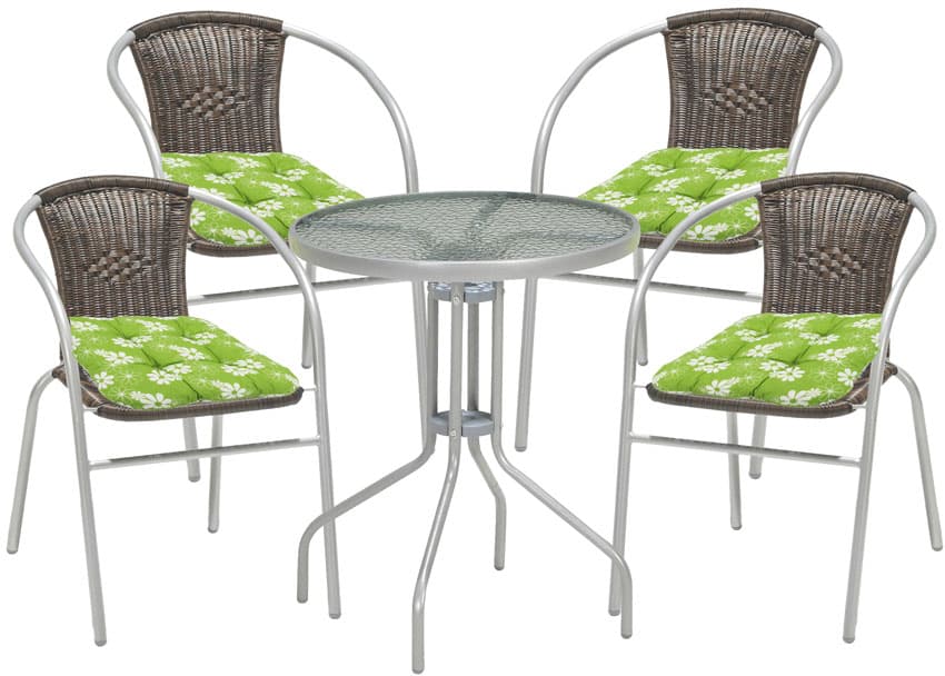Garnitura Za Dvorište i Terasu sa Jastucima Mia Green