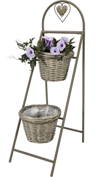 Stalak sa dve saksije Hires