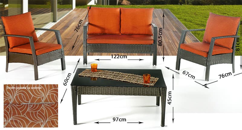 Ratan Garnitura Scala