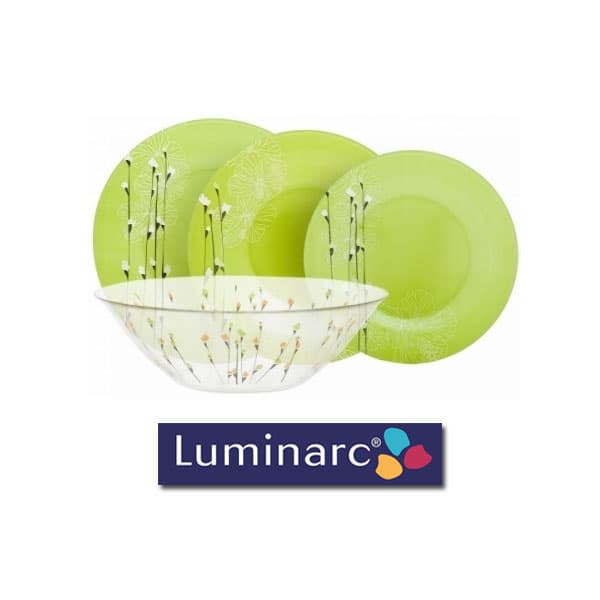 Servis za ručavanje Luminarc Rhapsody green 19 delova H8557 115082