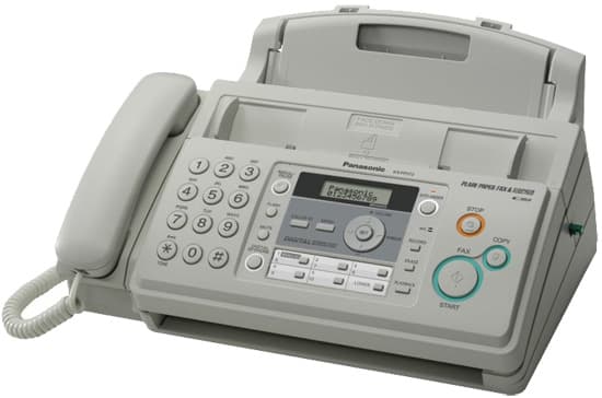 Faks aparat sa sekretaricom i štampom na A4 papiru Panasonic KX-FP373