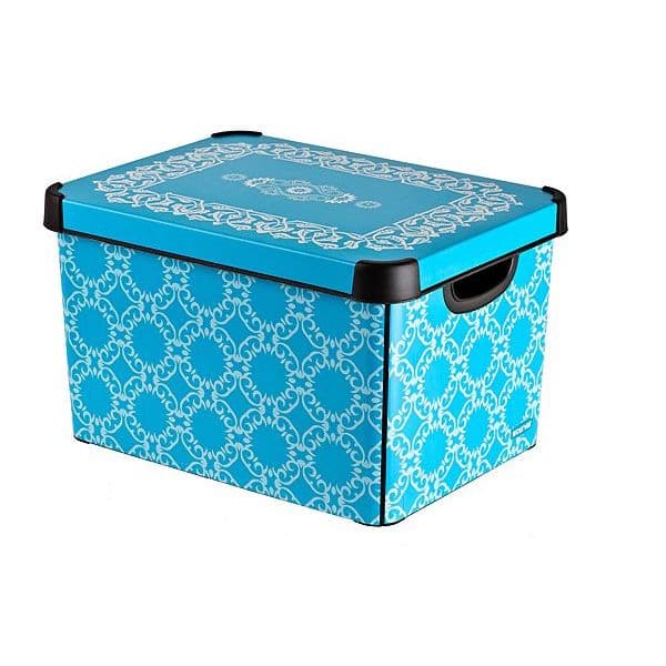 Curver kutija za odlaganje 25l Stockholm Mediteranean 04711-D68