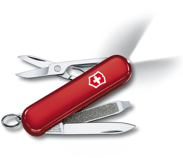Nož sa LED lampicom Victorinox 06228.T SwissLite Red 0400