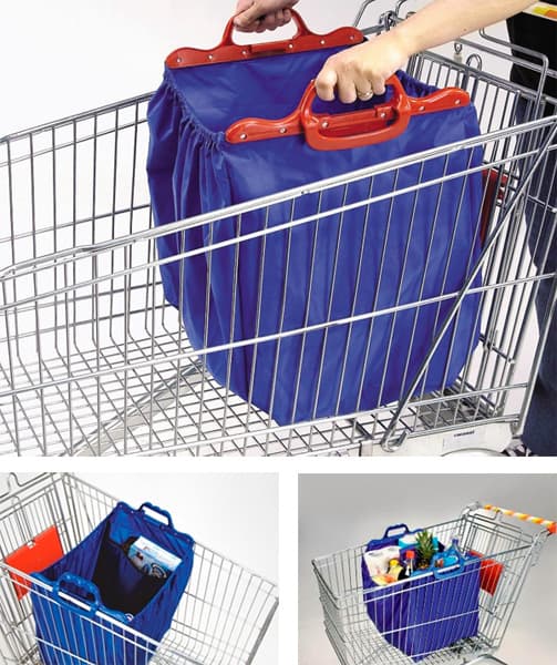 Velika torba za kupovinu Baggy plava 438602