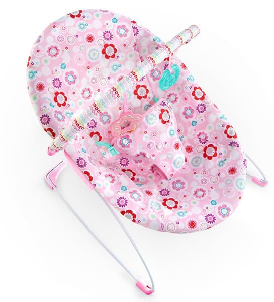 Bright Starts Ležaljka sa vibracijom za bebe - baby bouncer Bouquet Surprise