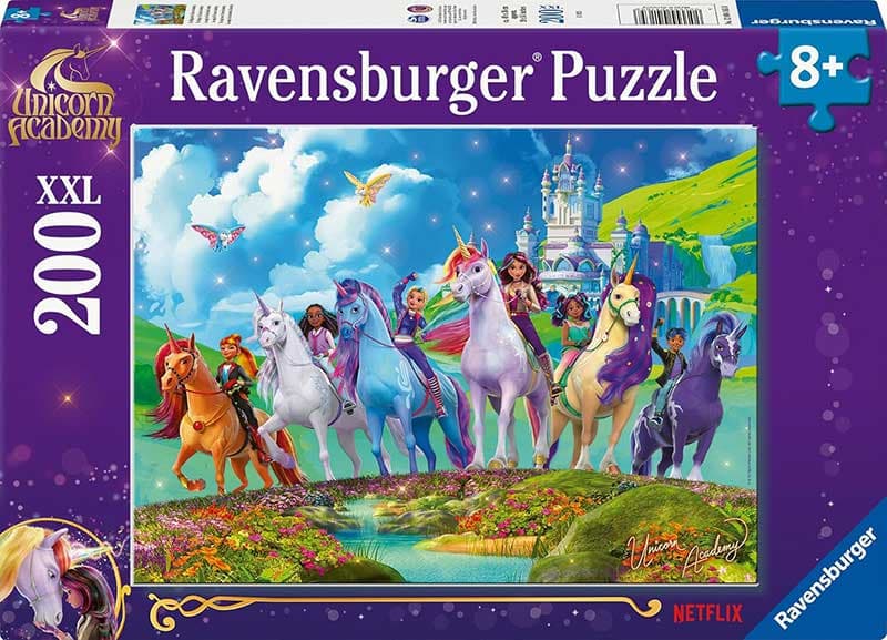 Puzzle slagalice za decu 200XXL delova Unicorn Academy Ravensburger 12004165