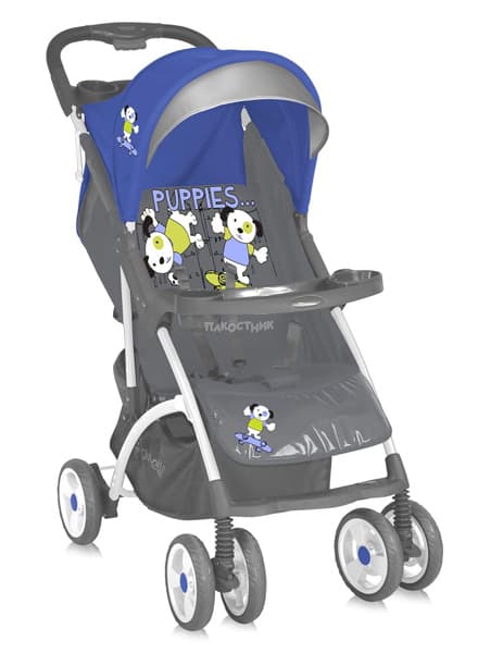 Bertoni Kolica za bebe Smarty Blue&Grey Puppies 10020351459A