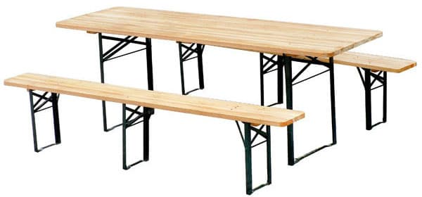 Pivska Garnitura od Drveta Riga