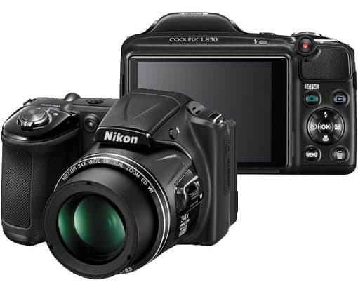 Nikon Digitalni Fotoaparat CoolPix L830 Black