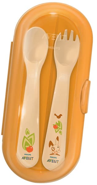 Avent Pribor za jelo u putnoj kutiji 12m+