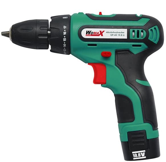 Akumulatorska bušilica Womax Green Power GP-AS 10.8 LI