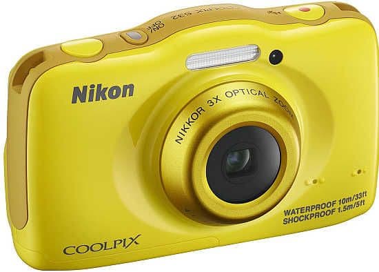 Nikon Digitalni Fotoaparat Coolpix S32 Žuta