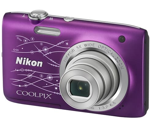 Nikon Digitalni Fotoaparat Coolpix S2800 Ljubičasti Lineart
