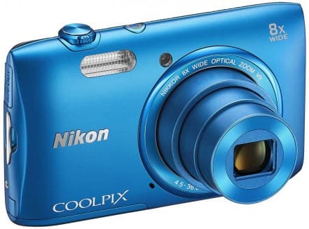 Nikon Digitalni Fotoaparat Coolpix S3600 Plavi