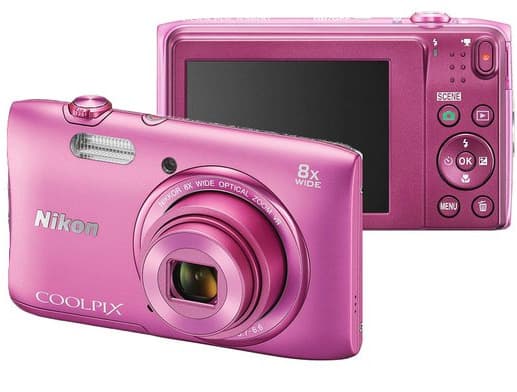 Nikon Digitalni Fotoaparat Coolpix S3600 Pink